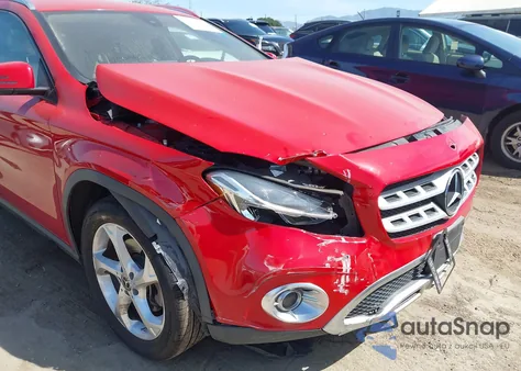 2018 Mercedes-Benz Gla 250 from USA, damaged, VIN WDCTG4EB0JJ436637